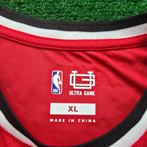 Houston Rockets Jersey‎ Mens XL Red NBA Basketball Ultra Game NWT - Picture 8 of 11